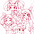 Chibiusa in various forms